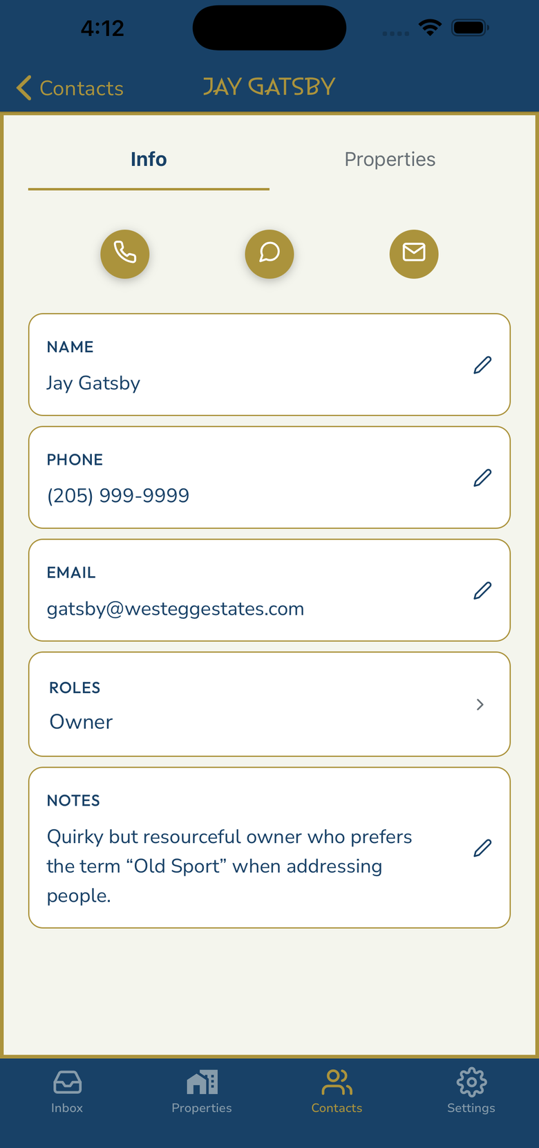 MANAGE YOUR CONTACTS