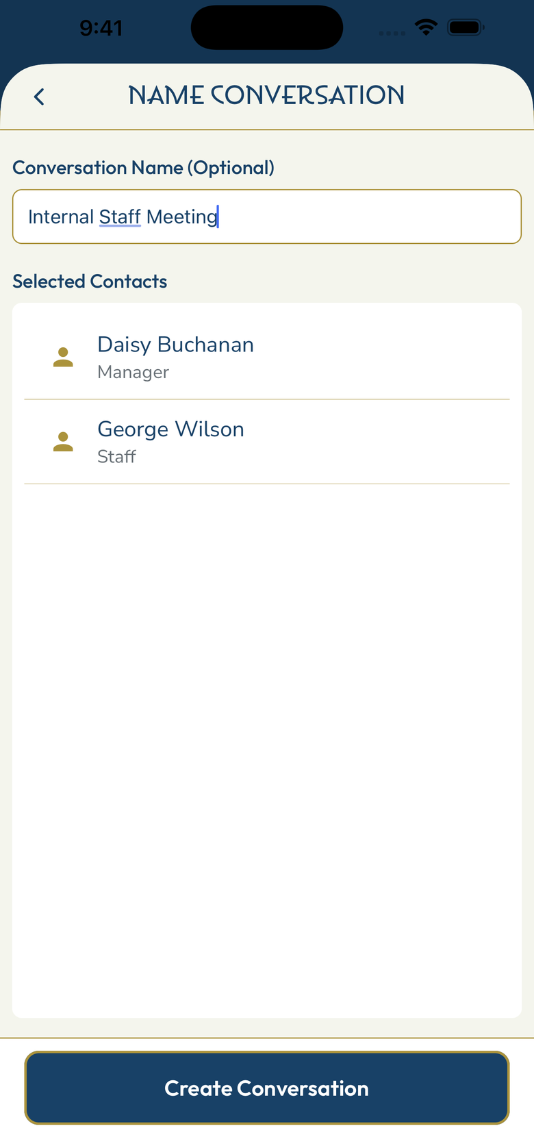 GROUP CONVERSATIONS
